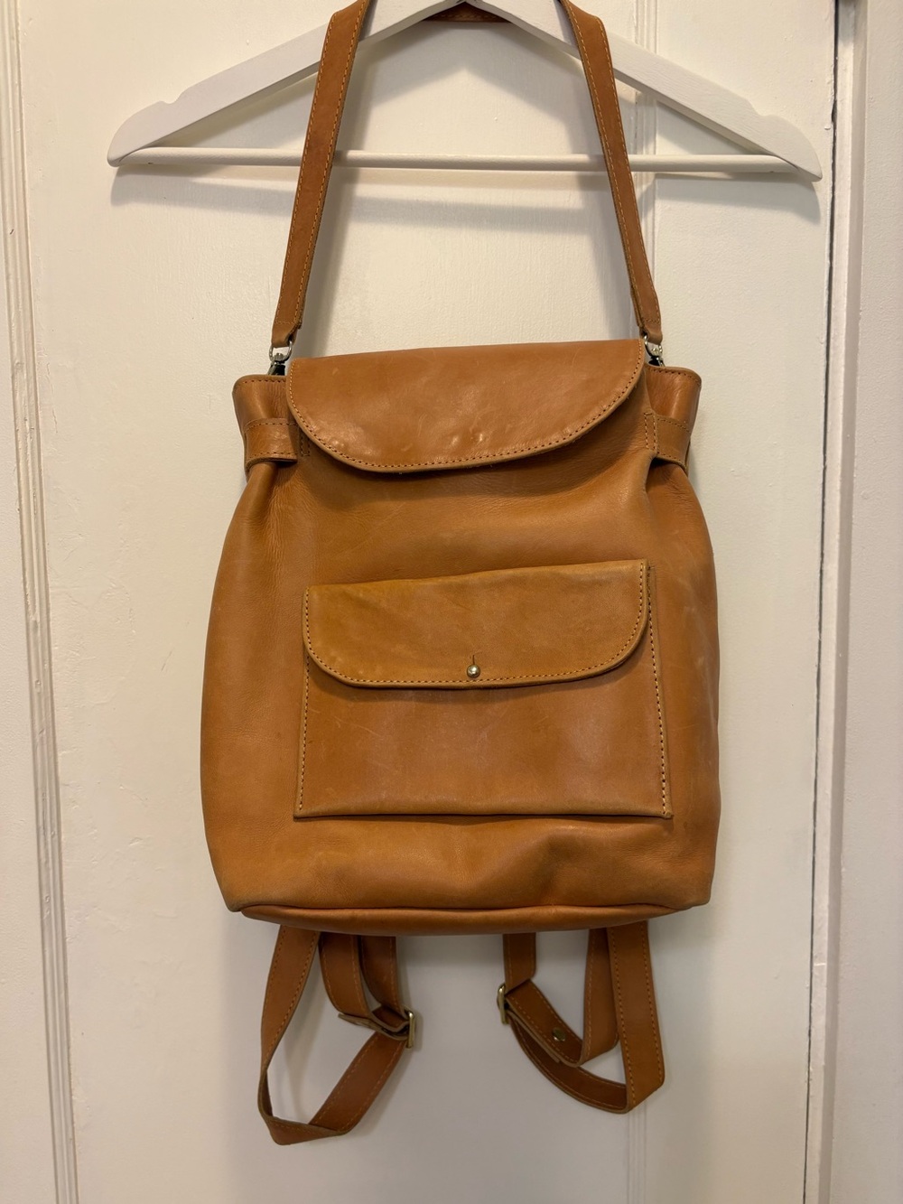 Noonday Collection Leather Backpack Tote